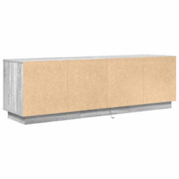 Berkfield Tv Cabinet With Led Lights Grey Sonoma 160.5X41X50 Cm - thumbnail 9