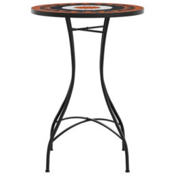 Walplus Mosaic Bistro Table Terracotta And White50X70 Cm Ceramic - thumbnail 5