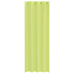 Walplus Voile Curtains With Grommets 2 Pcs Apple Green 140X260 Cm - thumbnail 4
