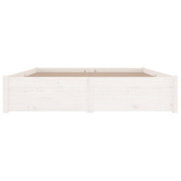 3103514 Vidaxl Bed Frame Without Mattress With Drawers White 140X200 Cm (814950+815000) - thumbnail 5