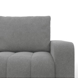 Abrielle Grey Reversible Corner Sofa Bed Pull Out Guest Bed With Built In Storage Compartment - thumbnail 7