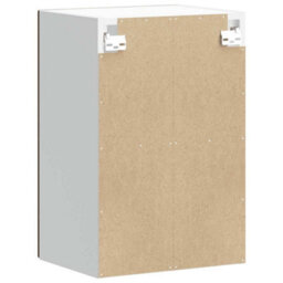 Berkfield Kitchen Wall Cabinet With Glass Door Kalmar Smoked Oak Engineered Wood - thumbnail 8