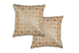 Marrakesh Cushion Cover In Gold - thumbnail 1