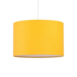 First Choice Lighting Set Of 2 Ochre 25Cm Ceiling Light Shades - thumbnail 2