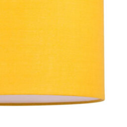 First Choice Lighting Set Of 2 Ochre 25Cm Ceiling Light Shades - thumbnail 6