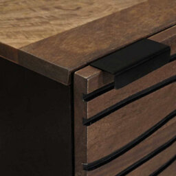 Berkfield Highboard Walnut Wood Brown Medium - thumbnail 6