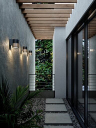 Nordlux Aludra Outdoor Aluminium Wall Light Coastal/marine Safe Black,mains - thumbnail 5