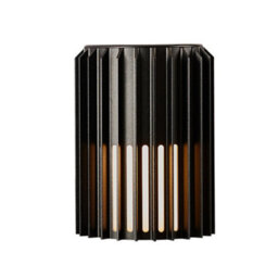 Nordlux Aludra Outdoor Aluminium Wall Light Coastal/marine Safe Black,mains - thumbnail 3