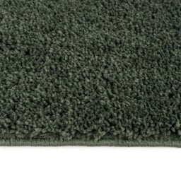 Loomed Machine Washable Shaggy Rug Green Fluffy Carpet Mats 80Cm X 150Cm - thumbnail 6