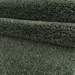 Loomed Machine Washable Shaggy Rug Green Fluffy Carpet Mats 80Cm X 150Cm - thumbnail 5