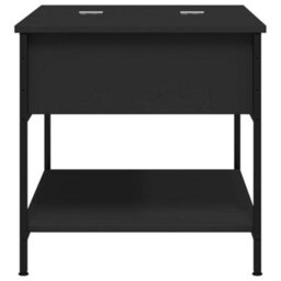 Walplus Coffee Table Black 70X50X50 Cm Engineered Wood And Metal - thumbnail 6