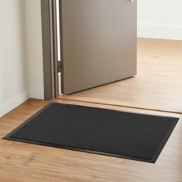 American Vintage Living Room Carpet Washable Pvc Floor Mat Non-Slip Kitchen Rug Black2 80X300Cm - thumbnail 1