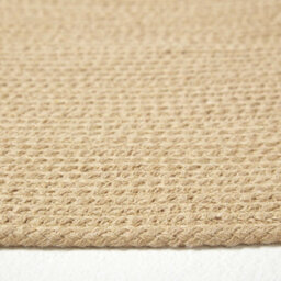 Homescapes Linen Handmade Woven Braided Oval Rug, 66 X 200 Cm - thumbnail 4