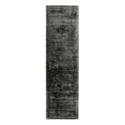 Charcoal Handmade , Luxurious , Modern , Plain Easy To Clean Viscose Rug For Living Room, Bedroom - 200Cm X 290Cm - thumbnail 3