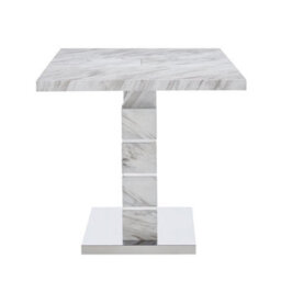 Furniture in Fashion Parini Small Extending Dining Table In Magnesia Marble Effect - thumbnail 8