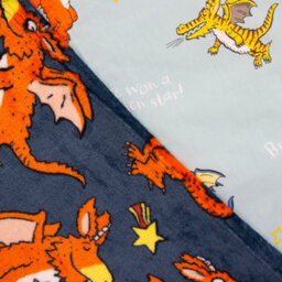 Gruffalo & Friends Zog The Dragon Stars Fleece Blanket - thumbnail 8