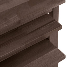 Oakham Inverlochy Walnut Nest Of Tables In Cashew - thumbnail 5