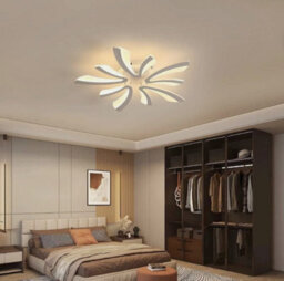 48W Dimmable Led Ceiling Light Chandeliers Pendant Lamp Living Room Remote/app - thumbnail 4