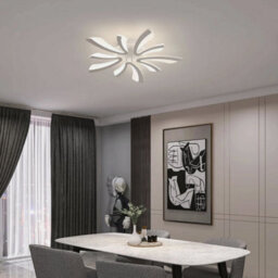48W Dimmable Led Ceiling Light Chandeliers Pendant Lamp Living Room Remote/app - thumbnail 3