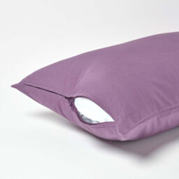 Homescapes Grape Continental Egyptian Cotton Pillowcase 200 Tc, 40 X 80 Cm - thumbnail 3