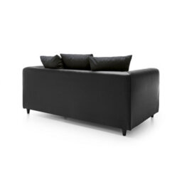 Abakus Direct Dylan Collection 2 Seater Sofa In Black - thumbnail 4