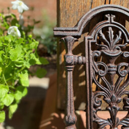 Selections Cast Iron Umbrella Stand & Two Cast Iron Beetle Boot Jacks - thumbnail 4