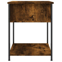 Berkfield Elegant Bedside Tables 2 Pcs Smoked Oak 44X45X58 Cm Engineered Wood - thumbnail 8