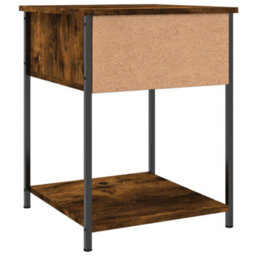 Berkfield Elegant Bedside Tables 2 Pcs Smoked Oak 44X45X58 Cm Engineered Wood - thumbnail 9