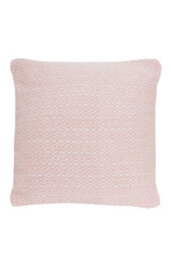 Regal Pure Cotton Cushion Cover In Pink, 60 X 60Cm
