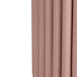 Beliani Brown Linen Drum Floor Lamp 155 Cm - Polyester Shade, Iron Base - thumbnail 5