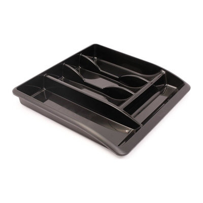 Addis Drawer Organiser Black - 505592 - Perfect For Organising Drawers - image 1