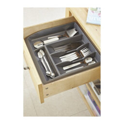 Addis Drawer Organiser Black - 505592 - Perfect For Organising Drawers - thumbnail 2