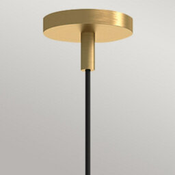 Luminosa Lighting Elstead Alora Mood Remyck Dome Pendant Ceiling Light Contemporary Brushed Gold 1X E27 - thumbnail 5