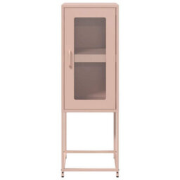 Berkfield Sideboard Pink 36X39X107 Cm Cold-Rolled Steel - thumbnail 5