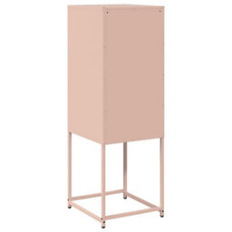 Berkfield Sideboard Pink 36X39X107 Cm Cold-Rolled Steel - thumbnail 8
