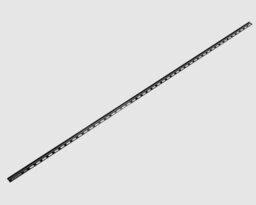 Ilcom Shower Profile Glass Fixing Lss 2400 mm In Gloss Black Stainless Steel - thumbnail 2