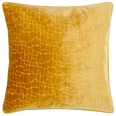 Paoletti Bloomsbury Cut Velvet Piped Cushion Cover - image 1