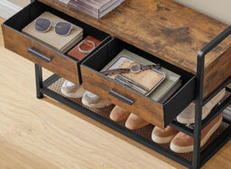 Modcraft Entryway Hall Tree With Shoe Bench And Storage - thumbnail 5