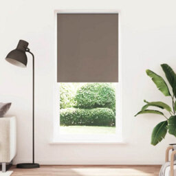 Walplus Coffee Blackout Roller Blind 80 X 230 Cm - Complete Light Blocking With Fittings - thumbnail 1