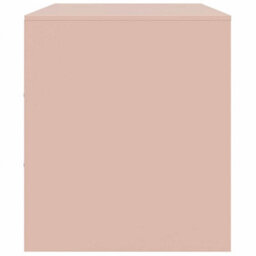 Berkfield Tv Cabinets 2 Pcs Pink 67X39X44 Cm Steel - thumbnail 8