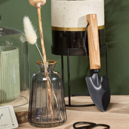 Portico Designs The Urban Gardener Set Of 3 Bud Vases & Small Ceramic Plant Pot With Stand - thumbnail 2