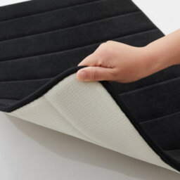 Ameha Non Slip Black Bath Mats Soft Anti Allergic Memory Foam Bath Tub Mat - thumbnail 2
