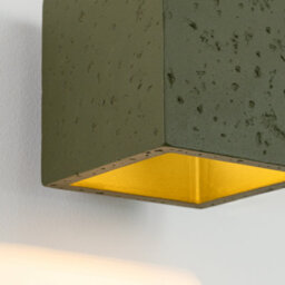 Luminosa Lighting Luminosa Quad Up & Down Wall Lamp Olive Green 1X G9 - thumbnail 4
