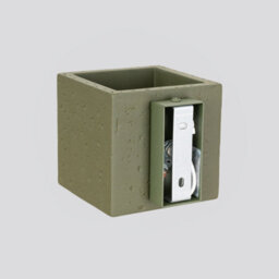 Luminosa Lighting Luminosa Quad Up & Down Wall Lamp Olive Green 1X G9 - thumbnail 7