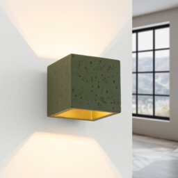 Luminosa Lighting Luminosa Quad Up & Down Wall Lamp Olive Green 1X G9 - thumbnail 3