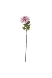 Pink Dahlia Faux Flower, Realistic Artificial Bloom For Home Decor - thumbnail 3