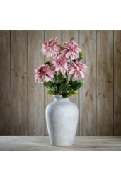 Pink Dahlia Faux Flower, Realistic Artificial Bloom For Home Decor - thumbnail 2