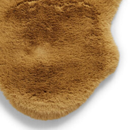Sheepskin Mustard Plain Shaggy Rug, 50mm Thickness Modern Rug, Luxurious Rug For Livingroom, & Diningroom-60Cm X 180Cm (Double) - thumbnail 6