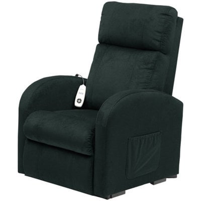 Loops Comfortable Blue Rise And Recline Lounge Chair With Single Motor - image 1