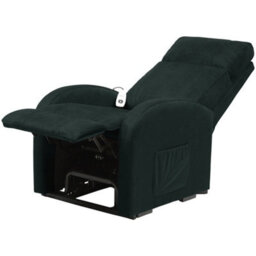 Loops Comfortable Blue Rise And Recline Lounge Chair With Single Motor - thumbnail 2